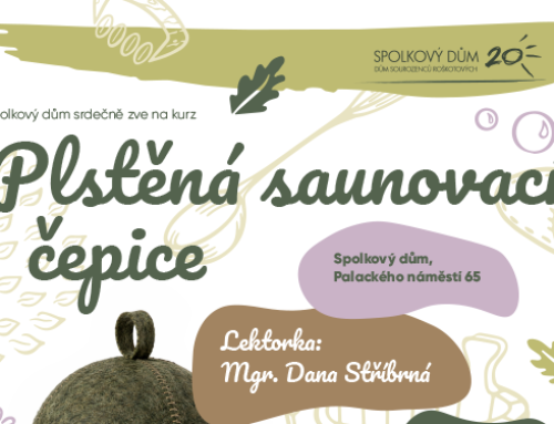 Plstěná saunovací čepice