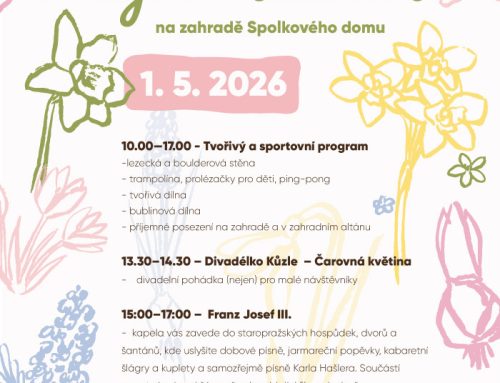 Májové slavnosti na zahradě Spolkového domu